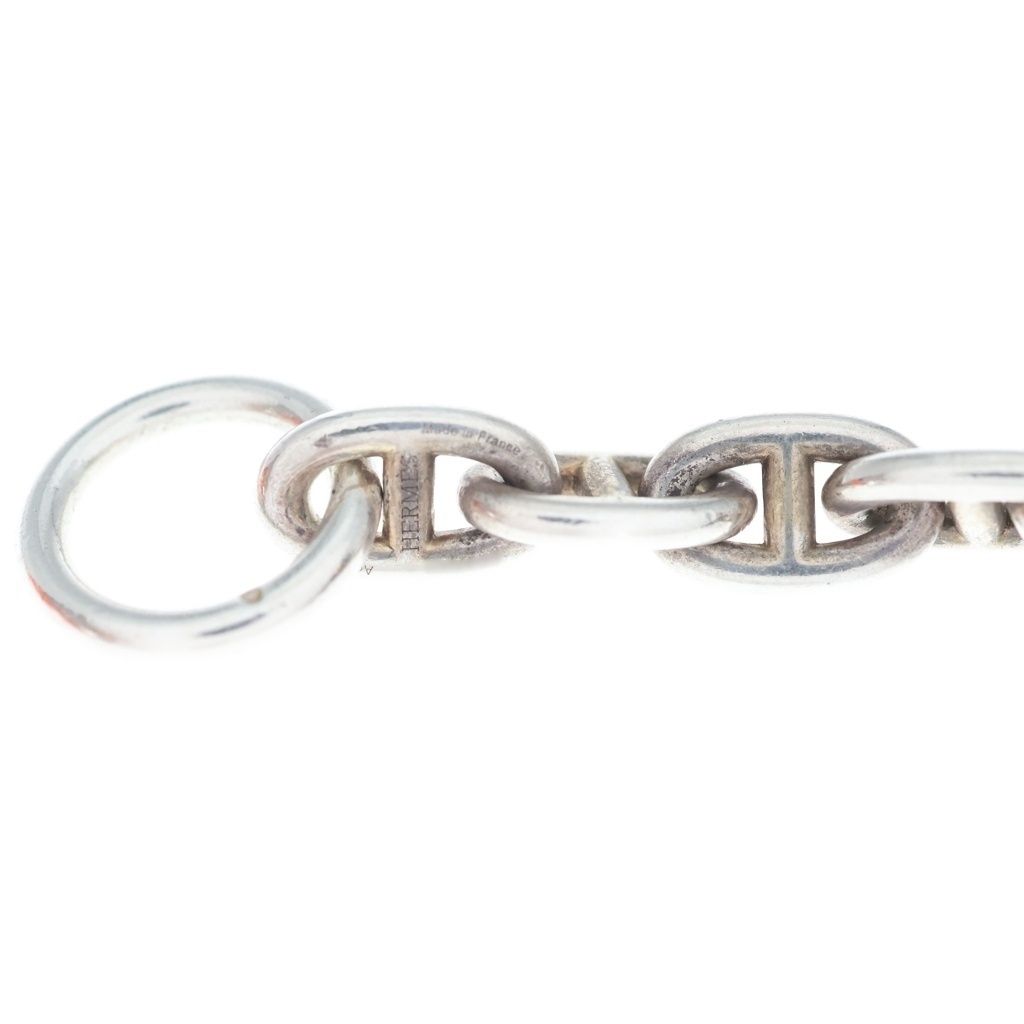 Hermes Chaine D'ancre MM 15 Pieces Bracelet Bangle Silver — view 5