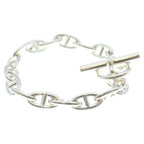 Hermes Chaine D'ancre GM Chain Bracelet Silver — view 3