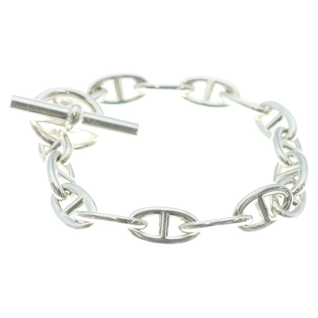 Hermes Chaine D'ancre GM Chain Bracelet Silver — view 4
