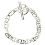Hermes Chaine D'ancre GM Chain Bracelet Silver — view 2