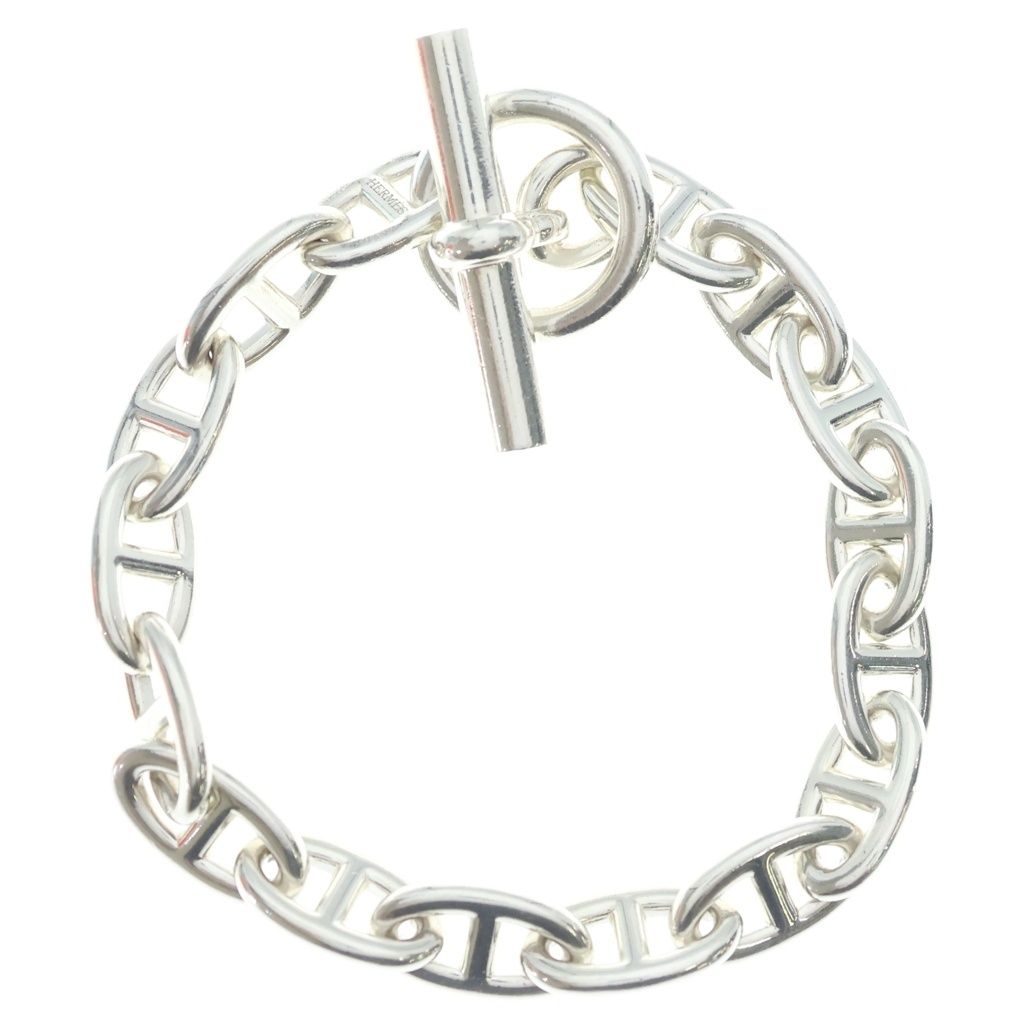 Hermes Chaine D'ancre GM Chain Bracelet Silver — view 2