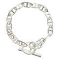 Hermes Chaine D'ancre GM Chain Bracelet Silver