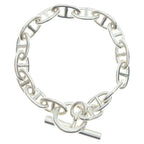 Hermes Chaine D'ancre GM Chain Bracelet Silver