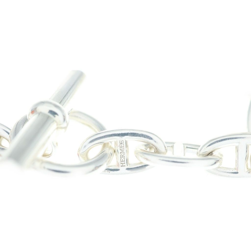 Hermes Chaine D'ancre GM Chain Bracelet Silver — view 5