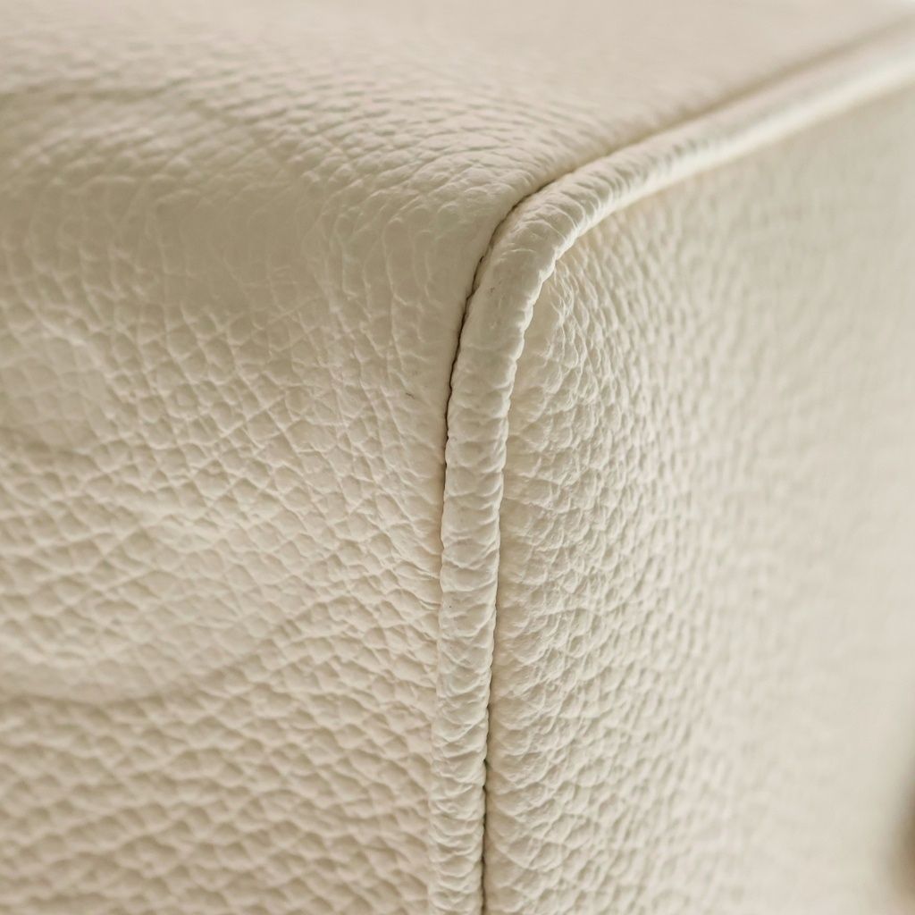 Louis Vuitton Monogram Empreinte Speedy Bandouliere 20 2-Way Shoulder Bag Ivory — view 5