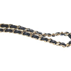 Chanel Quilted 11 Mini Chain Shoulder Bag Black Lambskin Gold — view 6
