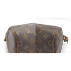 Louis Vuitton Monogram Speedy 25 Mini Boston Handbag Brown — view 6