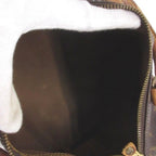 Louis Vuitton Monogram Speedy 25 Mini Boston Handbag Brown — view 7