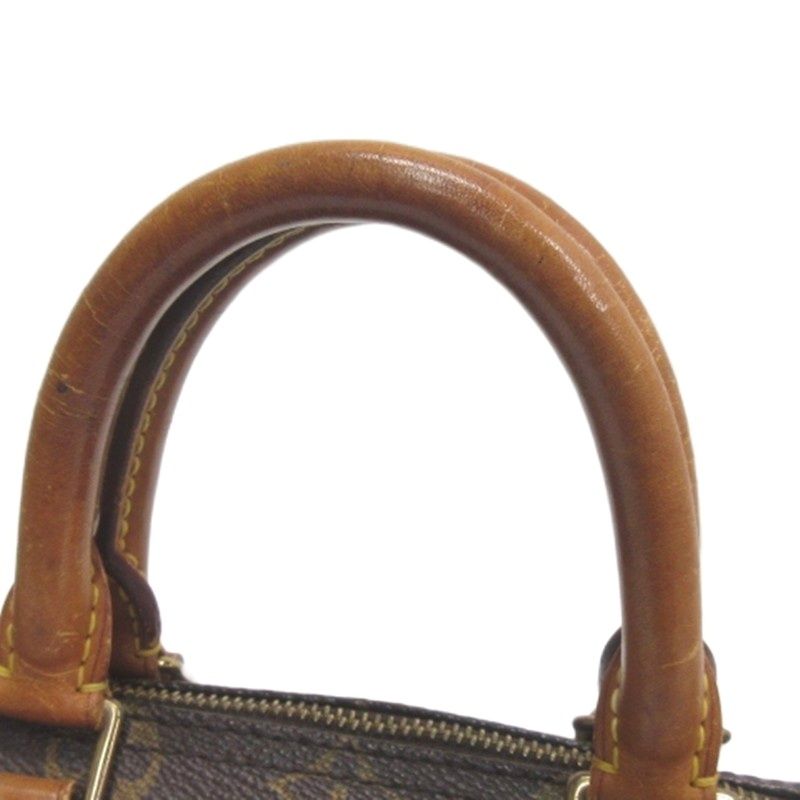 Louis Vuitton Monogram Speedy 25 Mini Boston Handbag Brown — view 3