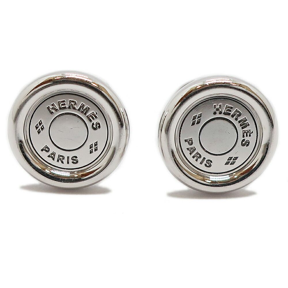 Hermes Heaven Series Gambard Earrings White Gold Silver 18k