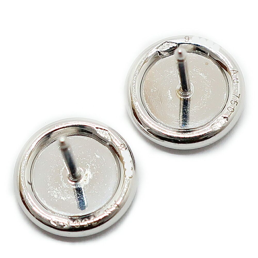 Hermes Heaven Series Gambard Earrings White Gold Silver 18k — view 4