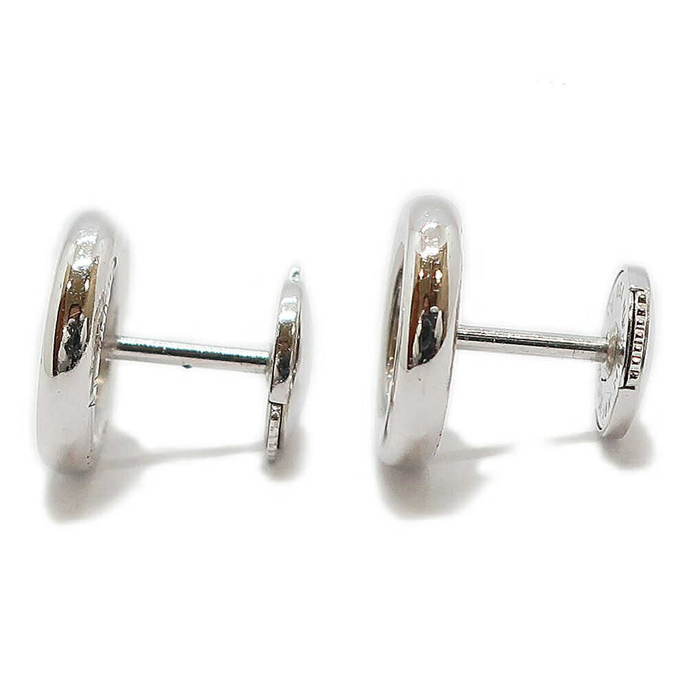 Hermes Heaven Series Gambard Earrings White Gold Silver 18k — view 2