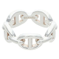 Hermes Chaine D'Ancre Enchainee PM Silver Ring
