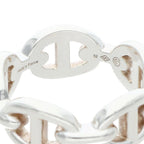 Hermes Chaine D'Ancre Enchainee PM Silver Ring — view 4