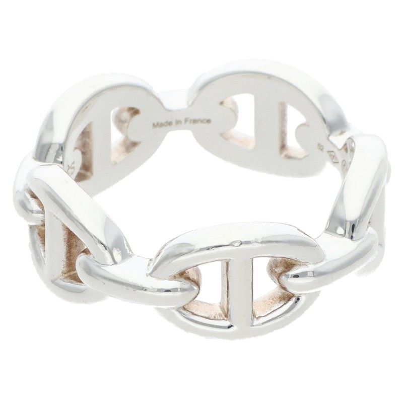 Hermes Chaine D'Ancre Enchainee PM Silver Ring — view 5
