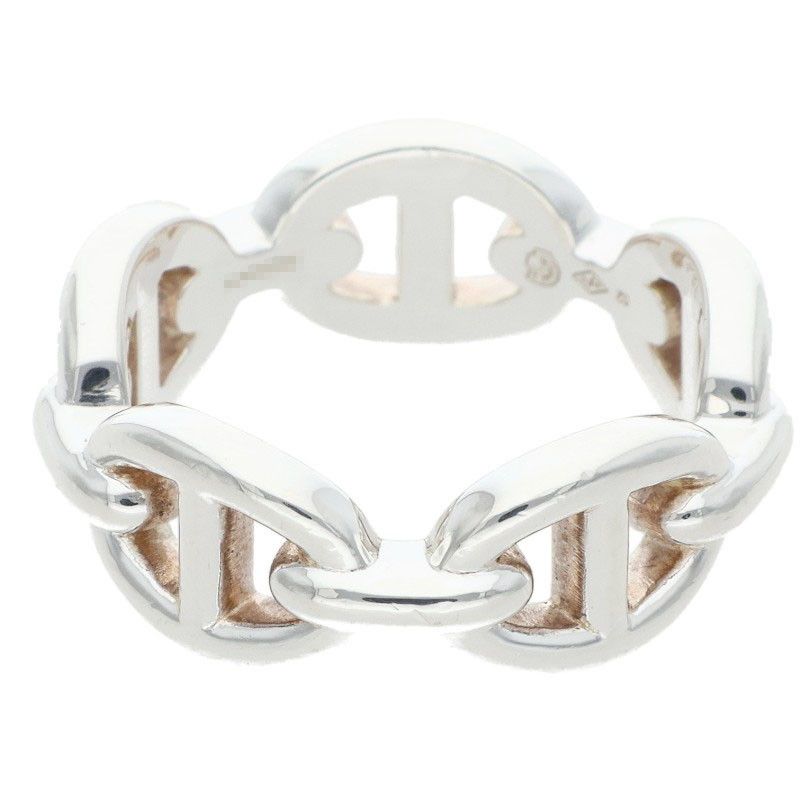 Hermes Chaine D'Ancre Enchainee PM Silver Ring — view 2