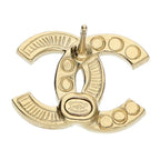 Chanel CC Logo Earrings — view 3