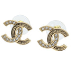 Chanel CC Logo Earrings