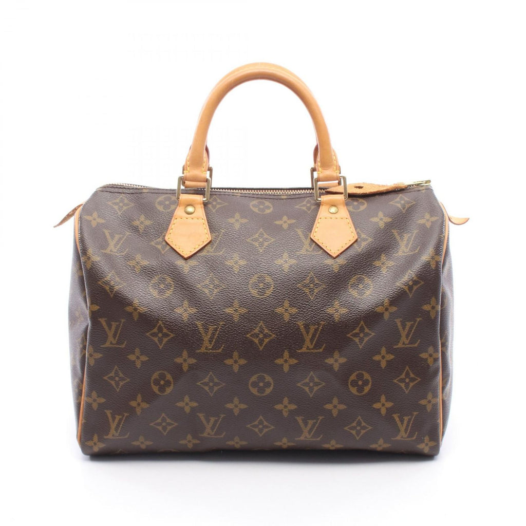 Louis Vuitton Handbag Speedy 30 Canvas Leather
