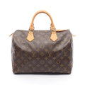 Louis Vuitton Handbag Speedy 30 Canvas Leather