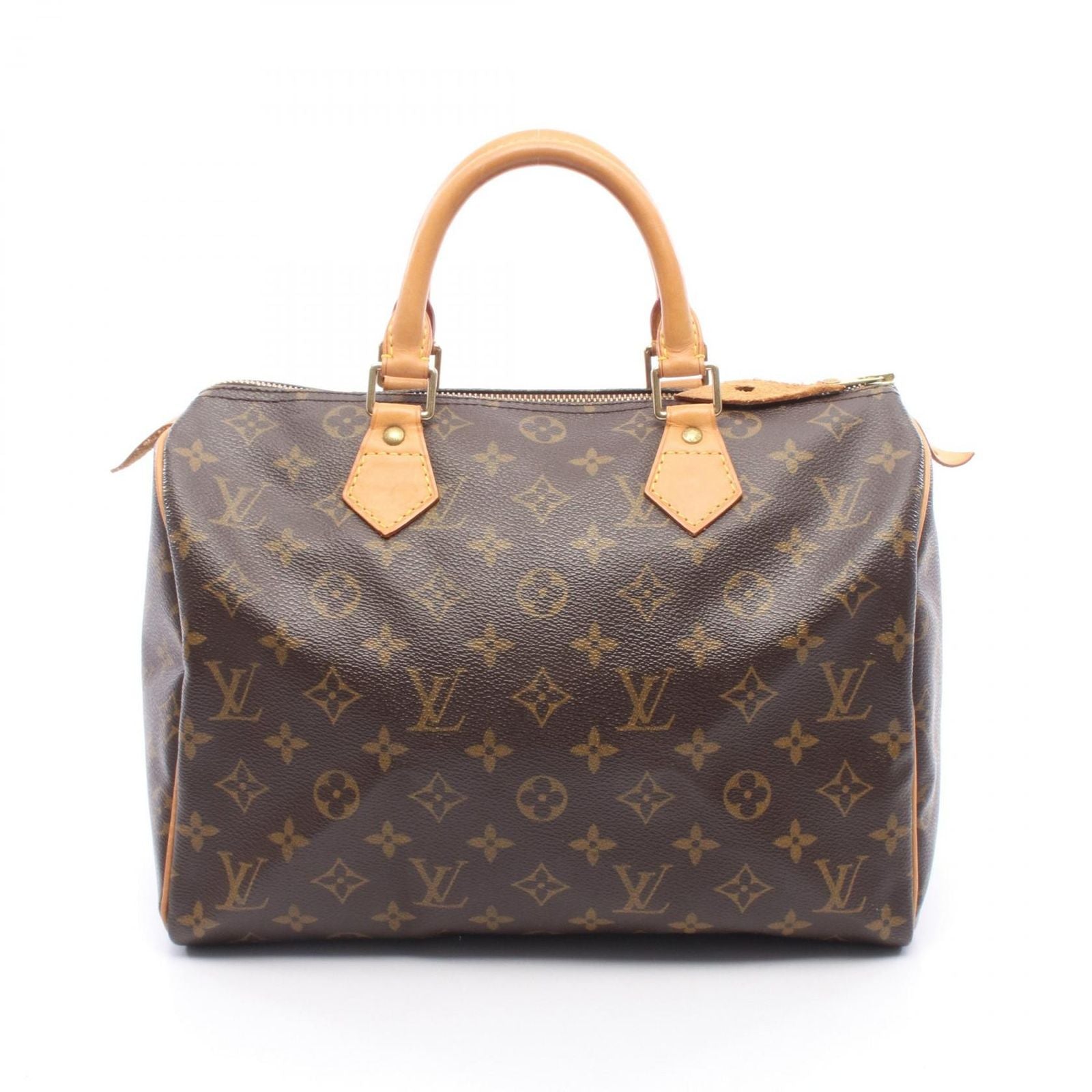 Louis Vuitton Handbag Speedy 30 Canvas Leather