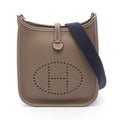 Hermes Shoulder Bag Evelyne TPM Etoupe Leather Amazon