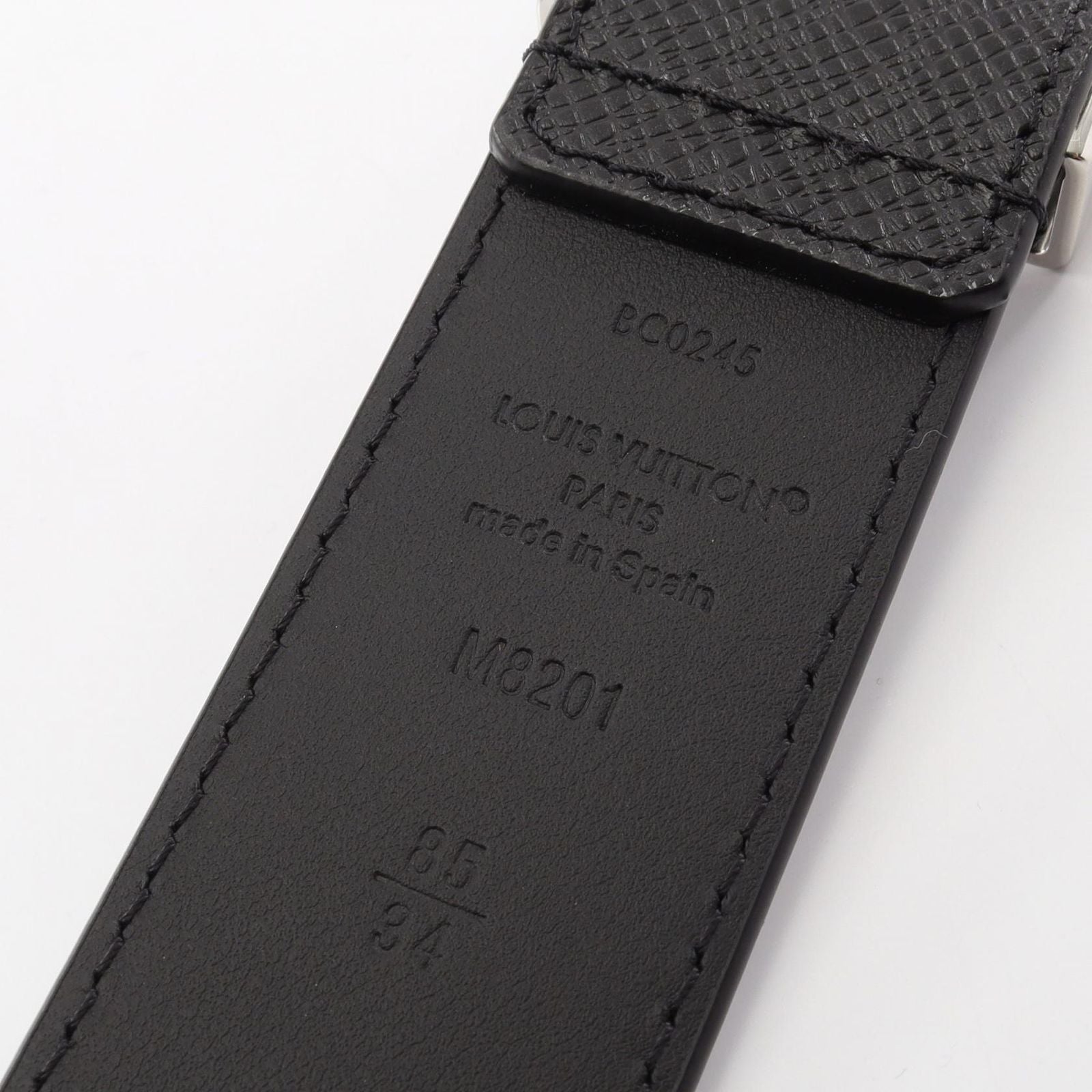 Louis Vuitton Belt Pont Neuf 35 Taiga Leather — view 4