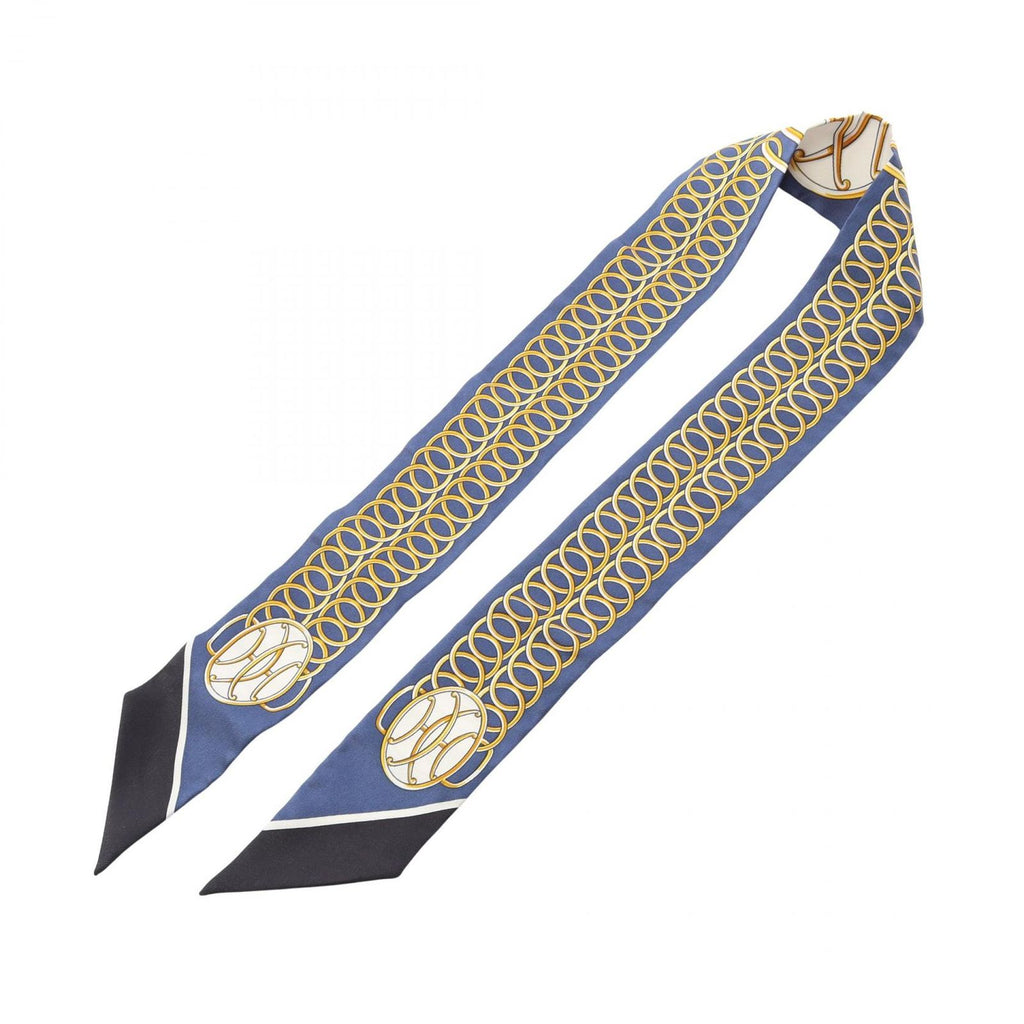 Hermes Scarf Twill Lift Profile Silk — view 3