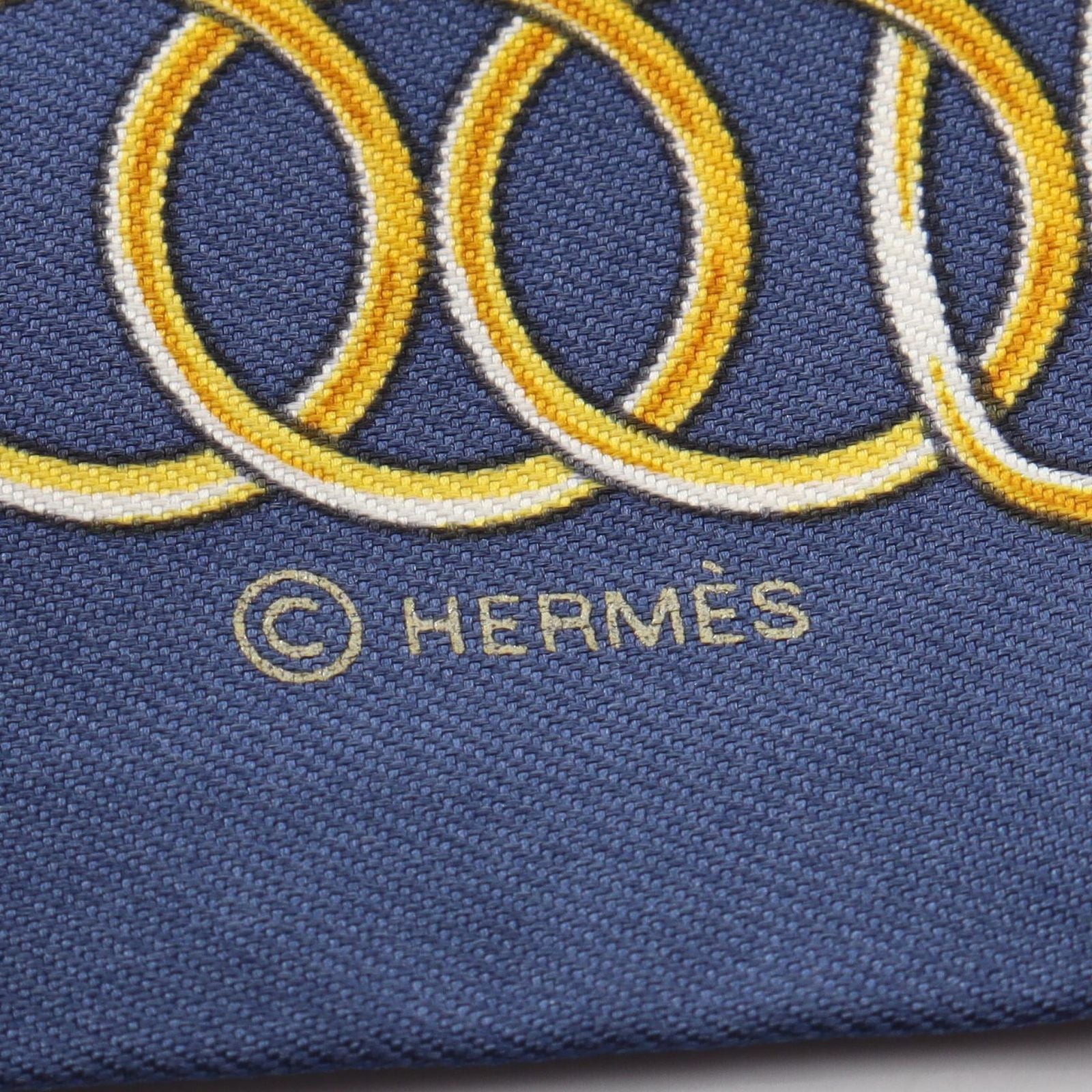 Hermes Scarf Twill Lift Profile Silk — view 4