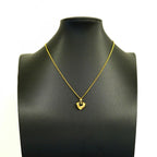 Dior Necklace CD Logo Gold Plated Rhinestone — view 5