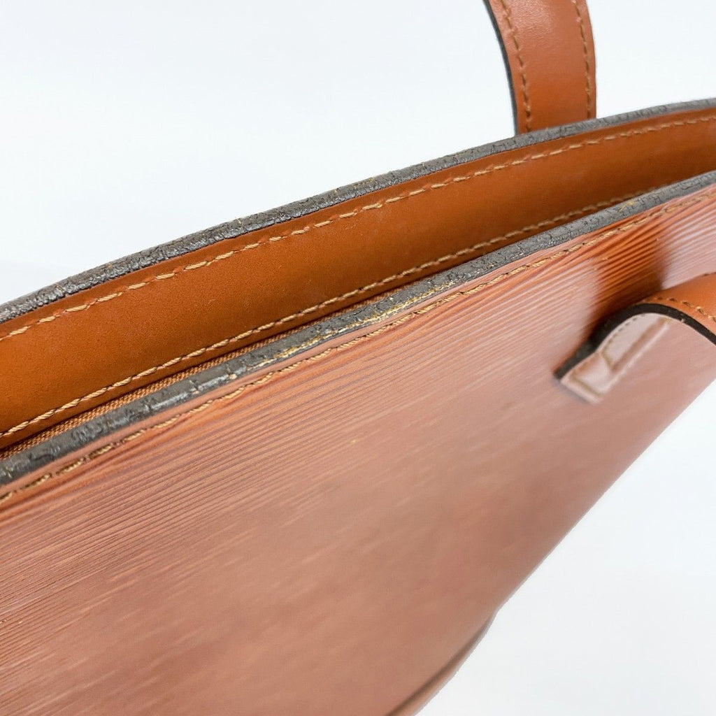 Louis Vuitton Handbag Epi Saint Jacques Kenya Brown — view 8