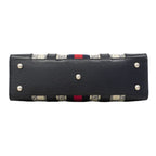 Gucci Tote Ophidia Leather Navy Silver 2-Way — view 3