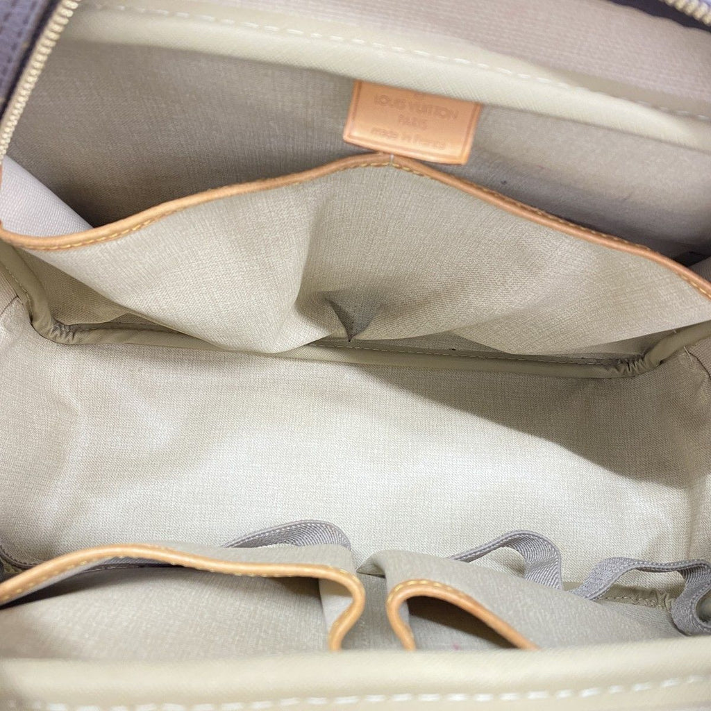 Louis Vuitton Handbag Monogram Deauville Brown — view 4
