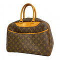 Louis Vuitton Handbag Monogram Deauville Brown