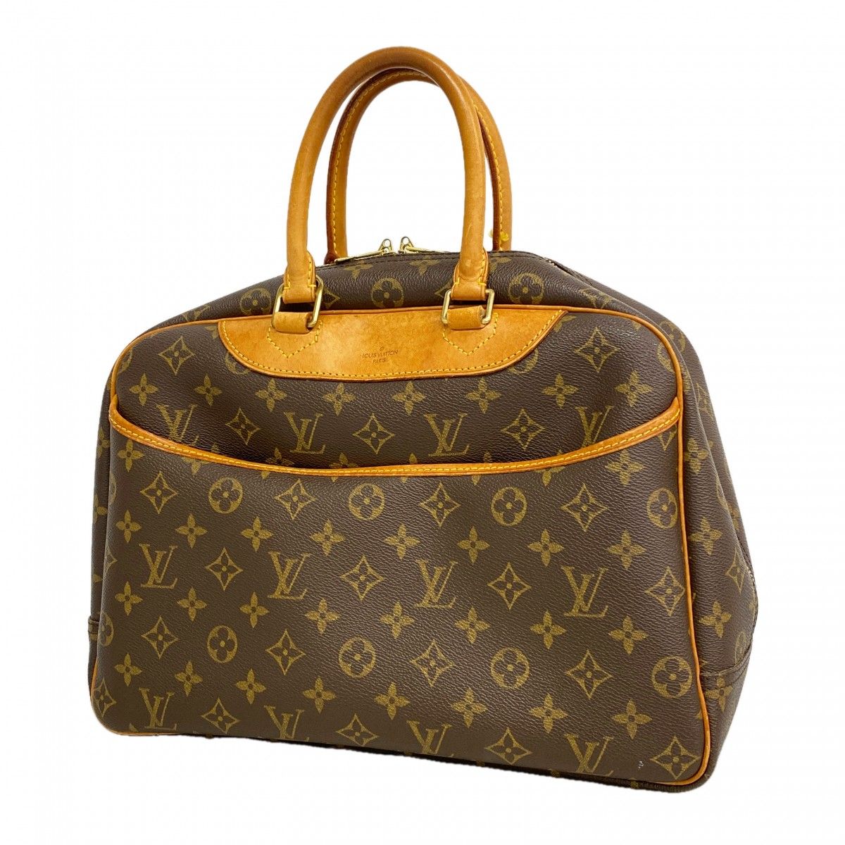 Louis Vuitton Handbag Monogram Deauville Brown