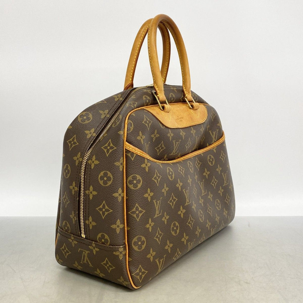 Louis Vuitton Handbag Monogram Deauville Brown — view 2