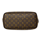 Louis Vuitton Tote Monogram Neverfull Inside Out MM Brown Sari Red 2-Way — view 3