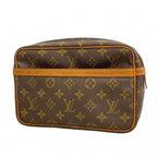 Louis Vuitton Clutch Monogram Compiegne 23 Brown