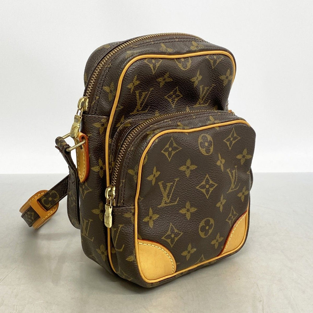 Louis Vuitton Shoulder Bag Monogram Amazon Brown — view 2