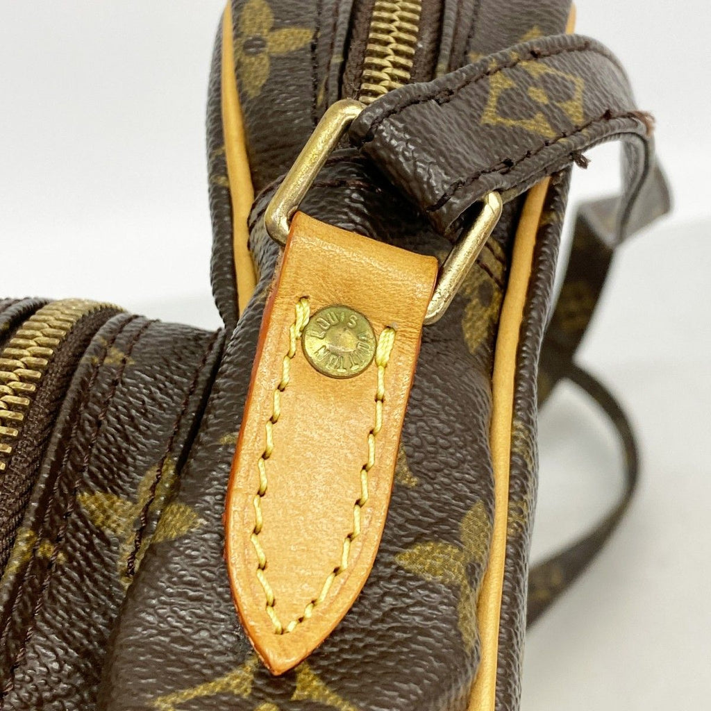 Louis Vuitton Shoulder Bag Monogram Amazon Brown — view 8