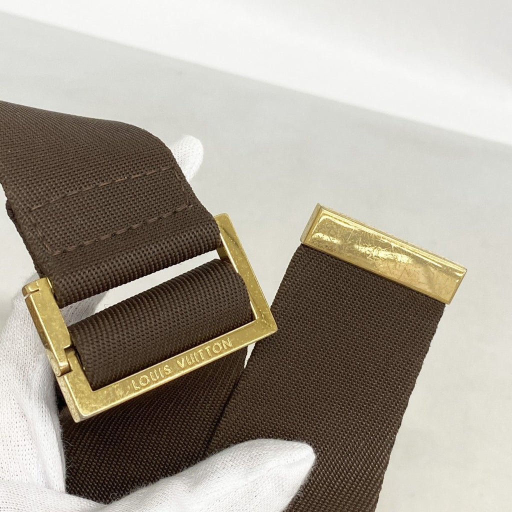 Louis Vuitton Belt Bag Damier Geronimos Ebene — view 8