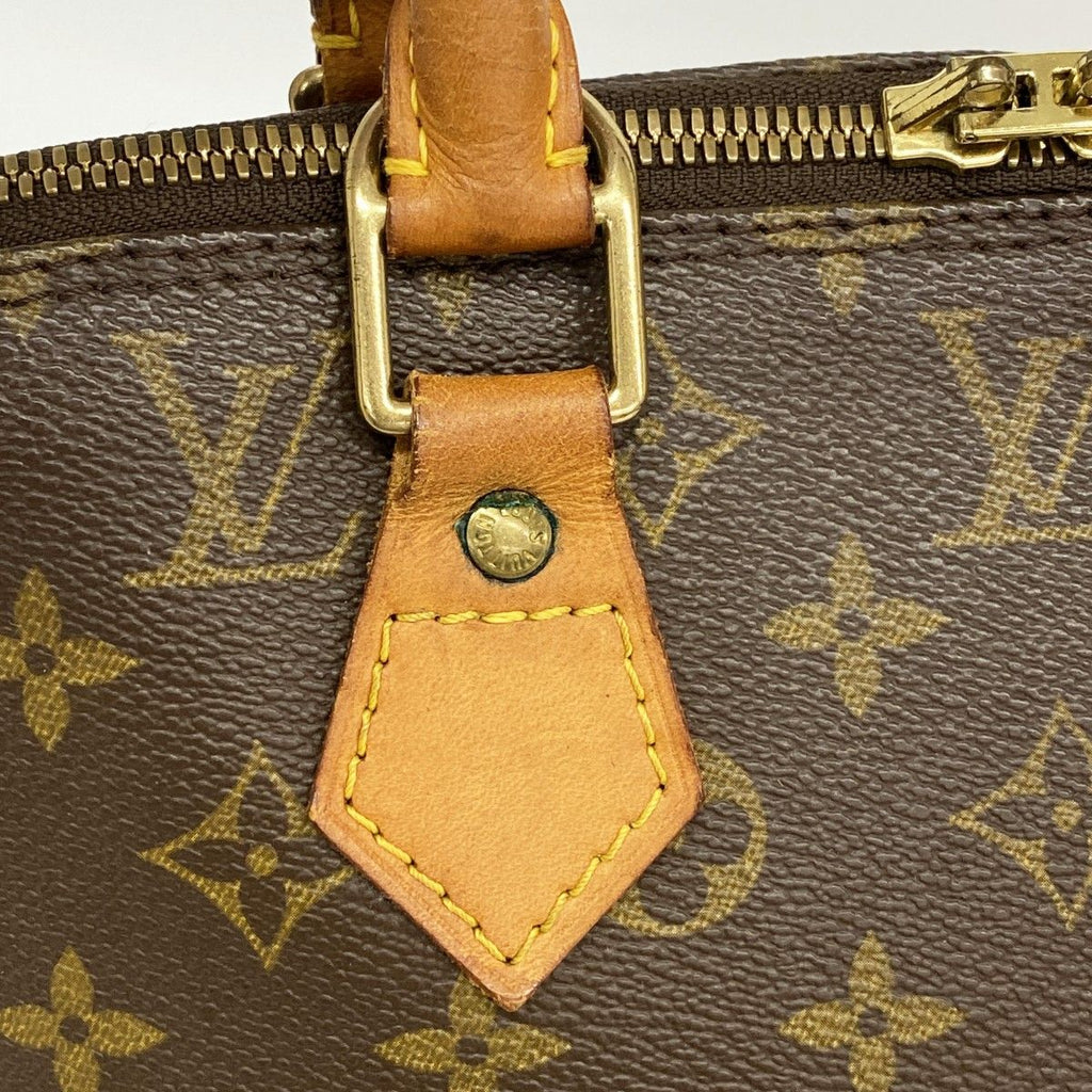 Louis Vuitton Handbag Monogram Alma Brown — view 9