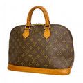 Louis Vuitton Handbag Monogram Alma Brown