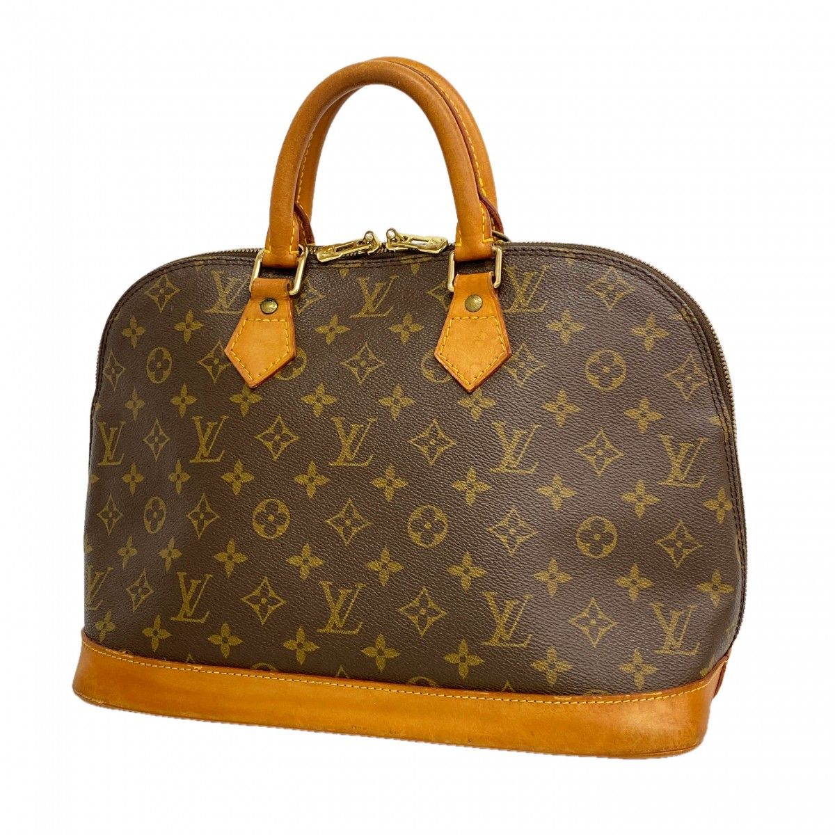 Louis Vuitton Handbag Monogram Alma Brown