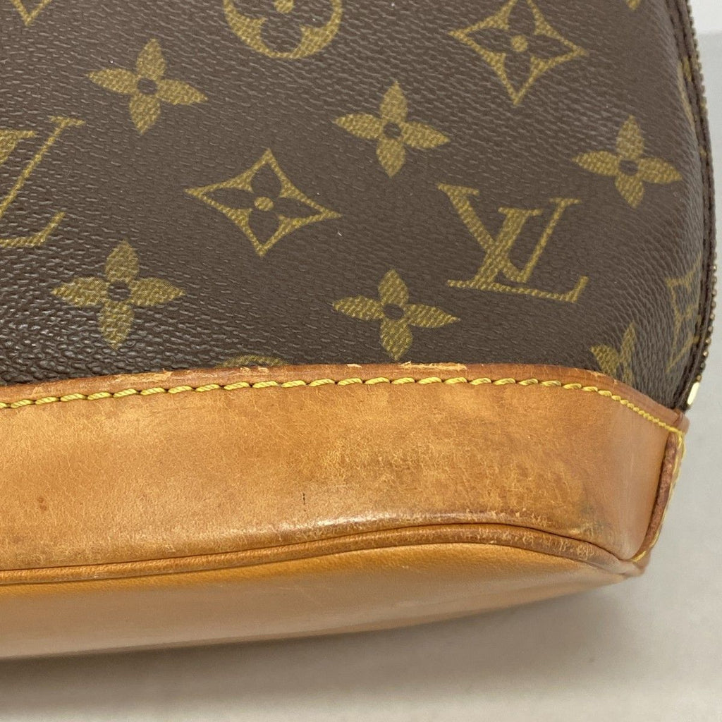 Louis Vuitton Handbag Monogram Alma Brown — view 6