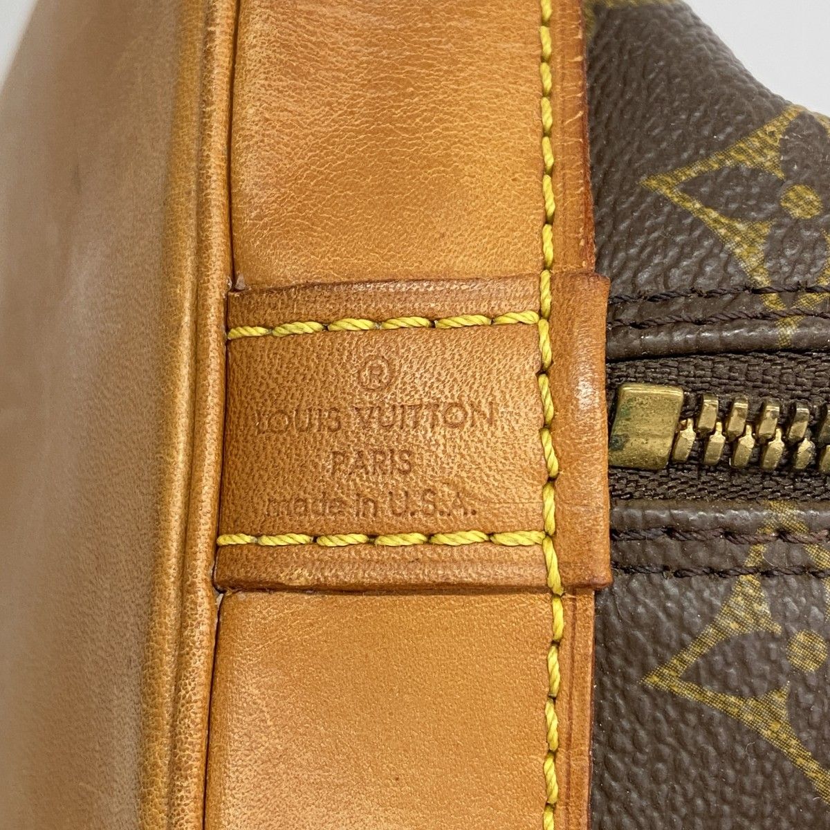 Louis Vuitton Handbag Monogram Alma Brown — view 5