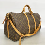 Louis Vuitton Boston Bag Monogram Keepall Bandouliere 60 Brown — view 2