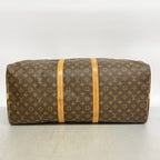 Louis Vuitton Boston Bag Monogram Keepall Bandouliere 60 Brown — view 3