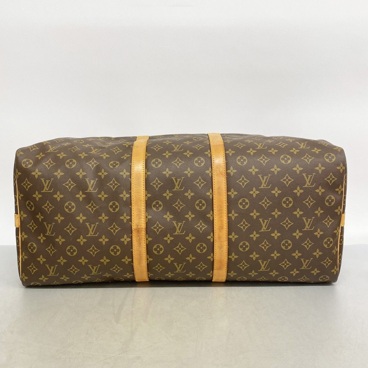 Louis Vuitton Boston Bag Monogram Keepall Bandouliere 60 Brown — view 3