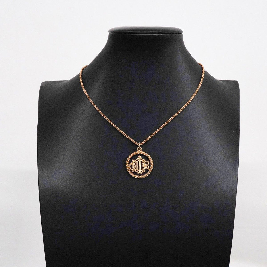 Dior Necklace Emblem Round — view 7
